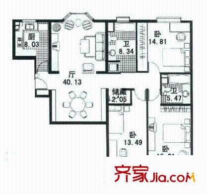 上海 涵樂園 戶型圖