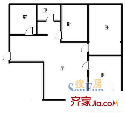 上海 金禾新苑 戶型圖