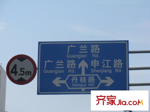 日月光水岸花園周邊道路信息