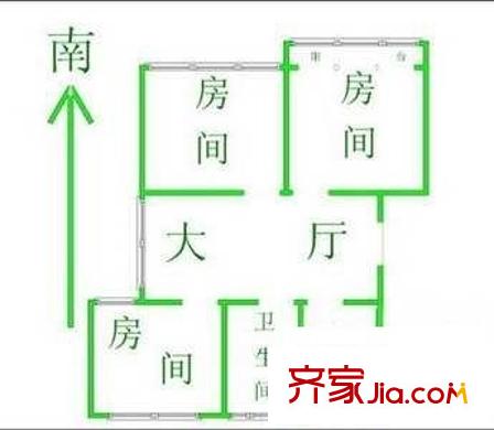萬(wàn)科金色里程 3室 戶型圖