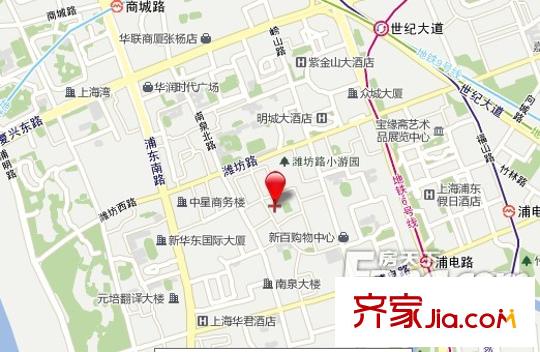 濰坊六村交通圖
