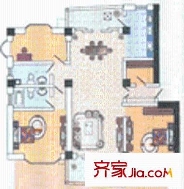 上海 錦華花園 戶型圖