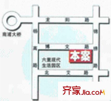 錦華花園交通圖