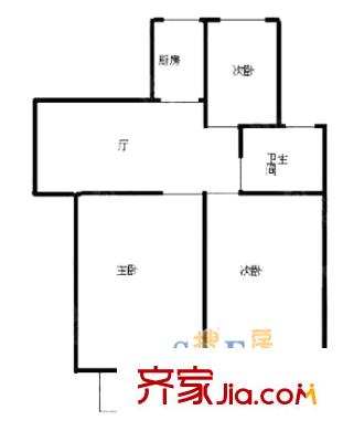 上海 華沙二村 戶型圖