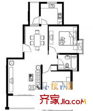 上海 世紀(jì)左岸 戶型圖