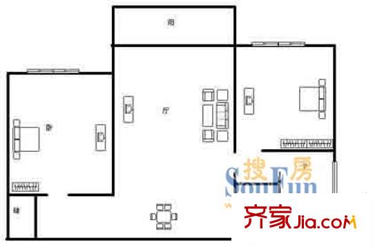 上海 延铁家园 户型图