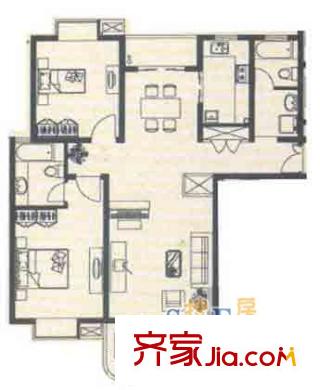 上海 延铁家园 户型图