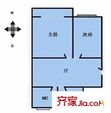 南大路180弄小区户型图南大路180弄 2室 户型图 2室1厅1卫1厨