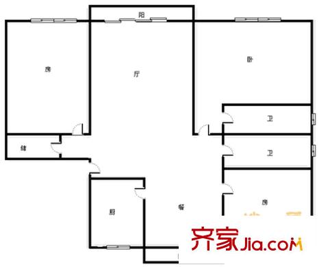 上海 新高橋春暉苑 戶型圖