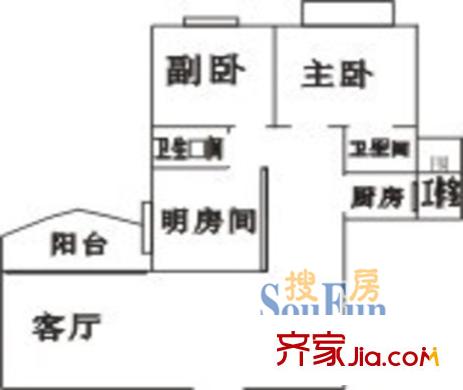 上海 陽明山莊 戶型圖