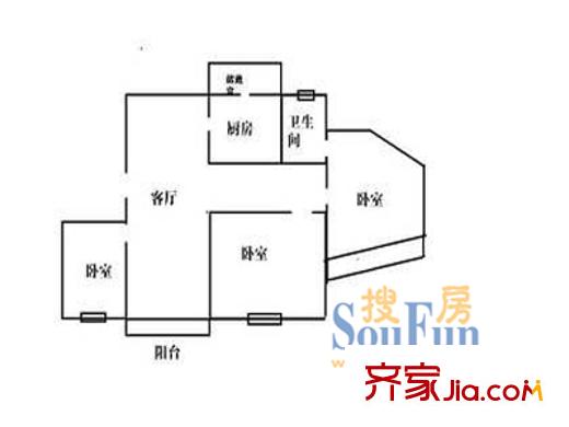 上海 陽明山莊 戶型圖