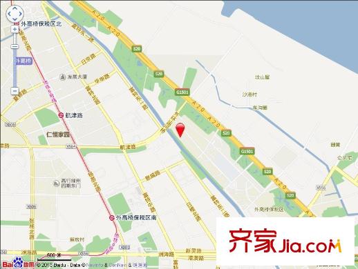盛世東苑交通圖