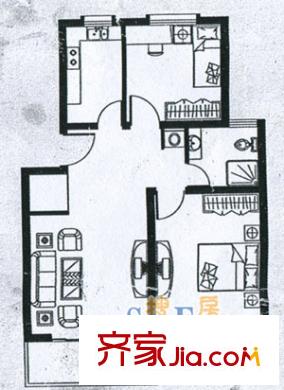 上海 盛世東苑 戶型圖