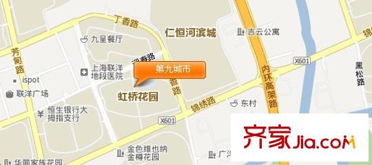 第九城市二期配套圖周邊