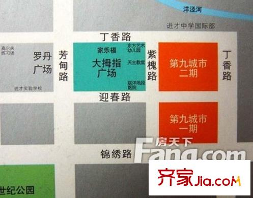 第九城市二期交通圖