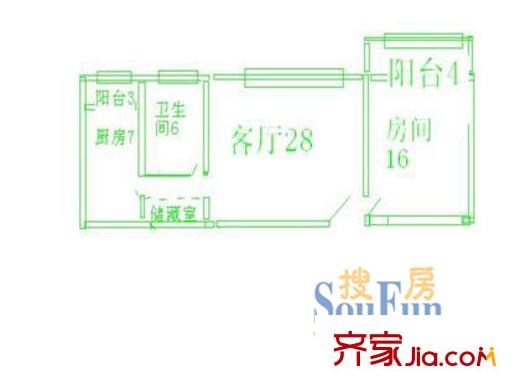 上海 心中家園 戶型圖