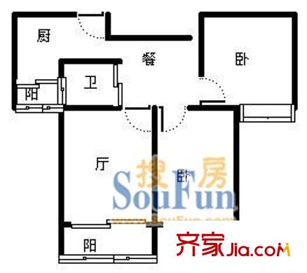 上海 心中家園 戶型圖