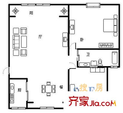 上海 心中家園 戶型圖