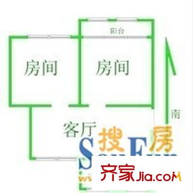 上海 由由二村 戶型圖