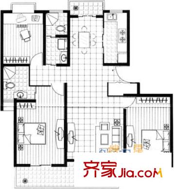 上海 高境欣苑 户型图