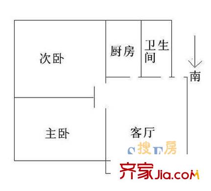 上海 山泉花苑 戶型圖