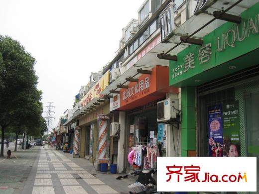 公园养生豪庭配套图沿街商铺