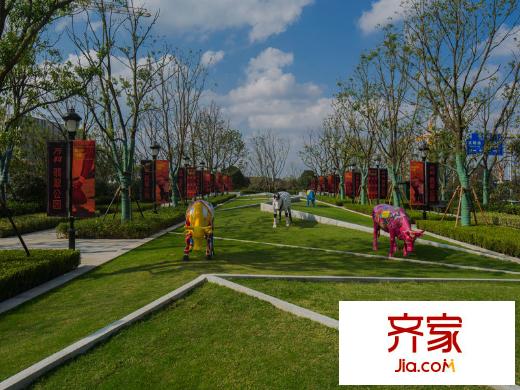 萬科翡翠公園實(shí)景