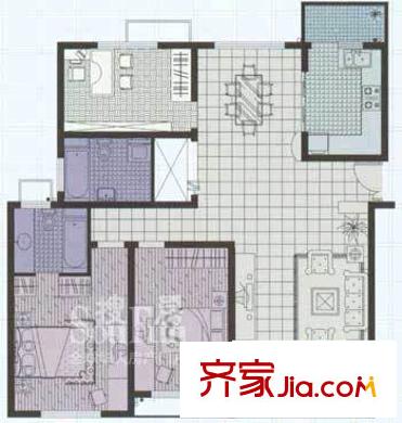 上海 日月豪庭 戶型圖