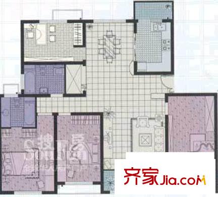 上海 日月豪庭 戶型圖