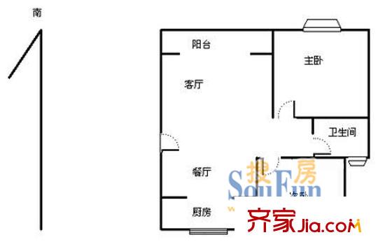 上海 潼港二村 戶型圖