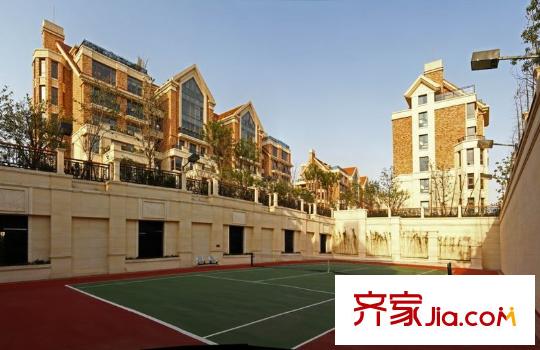 仁恒怡庭公寓配套图下沉式网球场