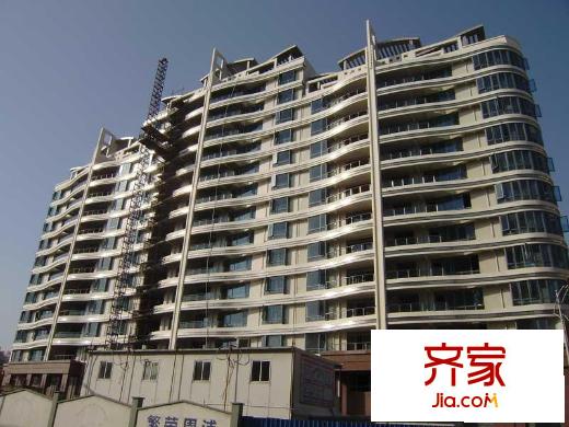 逸亭佳苑外景圖南立面(2010.3)