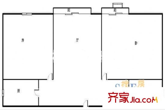 文宝苑文宝苑2室1厅1卫1厨