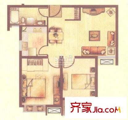 上海 天山华庭 户型图
