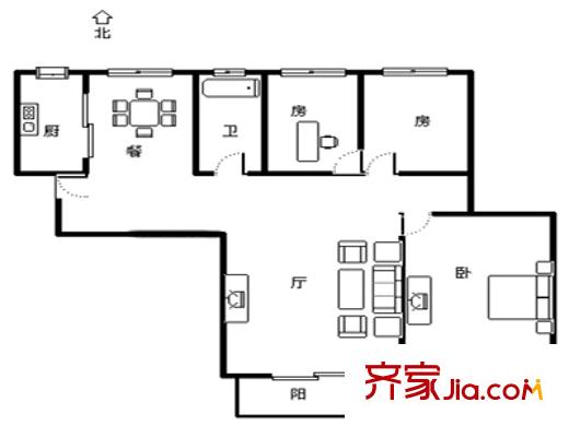 上海 天山华庭 户型图