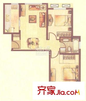 上海 天山华庭 户型图