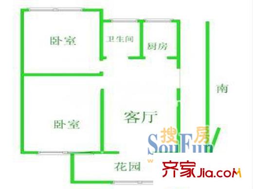 上海 桃李家園 戶型圖