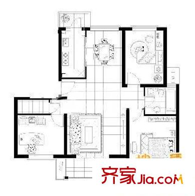 上海 鵬欣家園 戶型圖