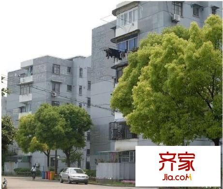 香山新村西北街坊外景圖