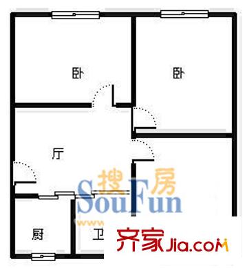上海 學(xué)前一村 戶型圖