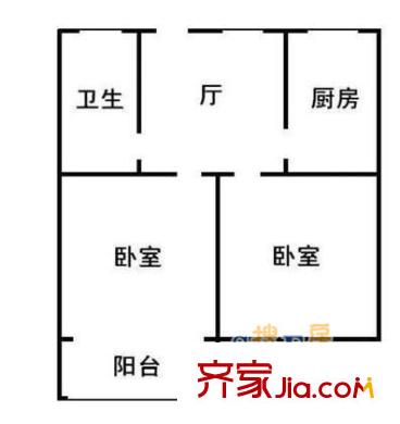 上海 宁康小区 户型图