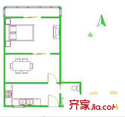 上海 三佳苑 户型图