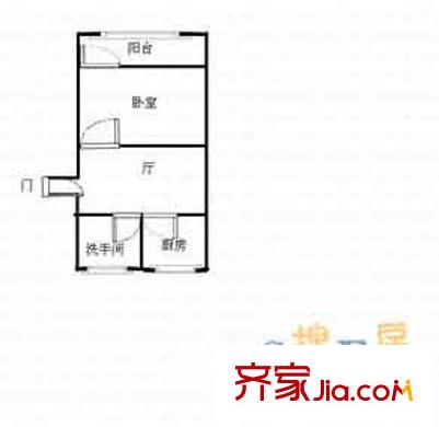 上海 三佳苑 户型图
