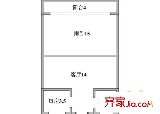 上海 黎明花园 户型图