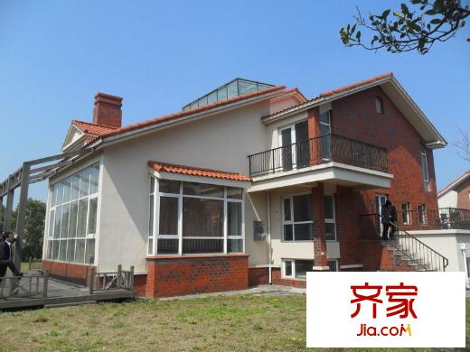 森林溪谷外景图