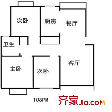 上海 三泉家园 户型图