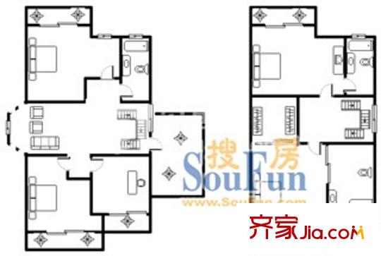 上海 黎明花园 户型图