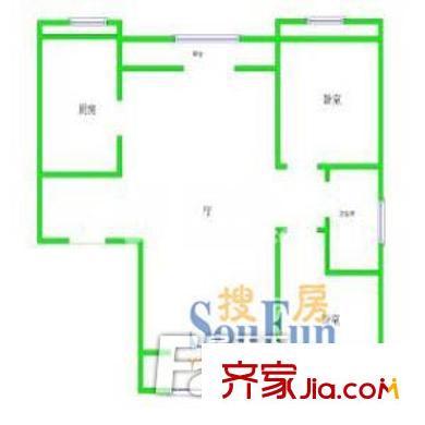 高兴花园五街坊 0室 户型图