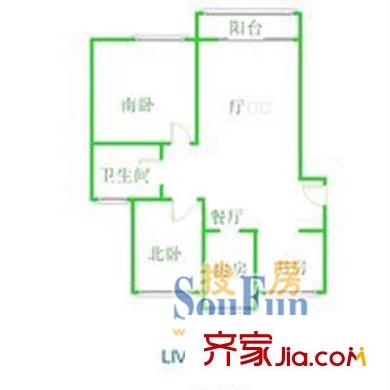 上海 廣洋苑二期 戶型圖