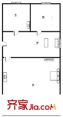 高兴花园二三四街坊 0室 户型图